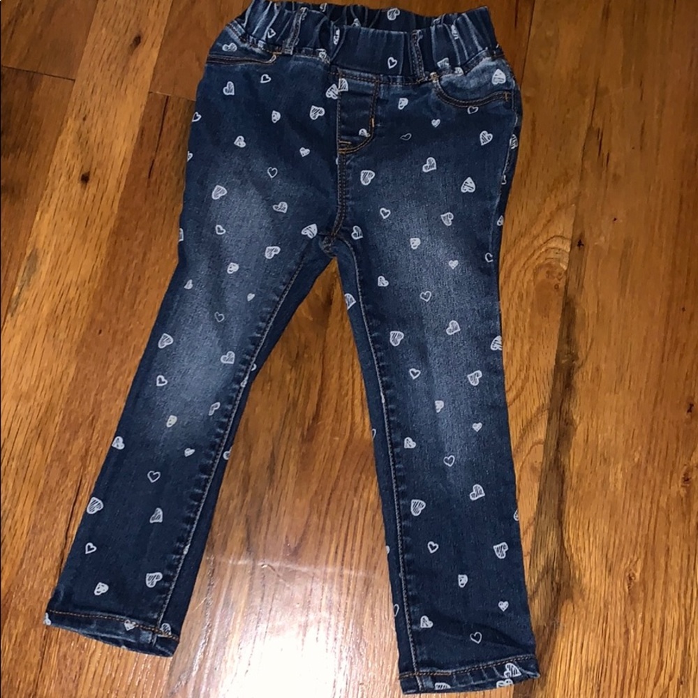 Gap heart jeggings 3yrs